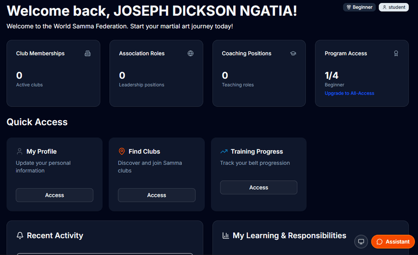 Member Management Interface